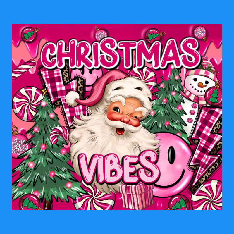 Pink Christmas Vibes Classic Tee by MaliasSmallBusiness | Teevron