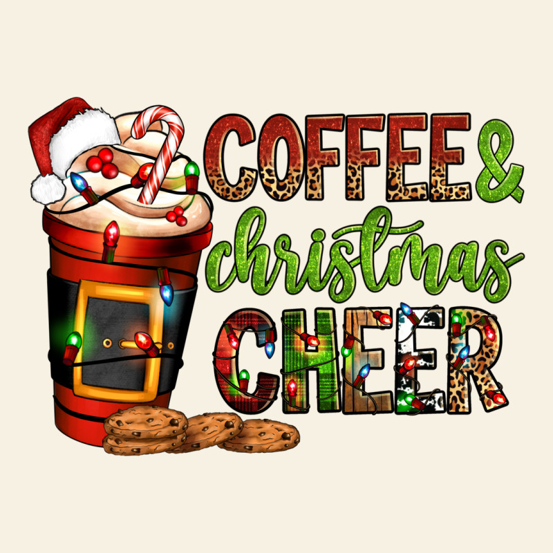 Coffee And Christmas Cheer Vintage Tee by NancyCooperArtShop | Teevron