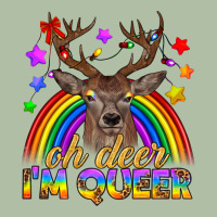 Lgbtq+ Oh Deer I'm Queer Urban Heavy Tee | Teevron