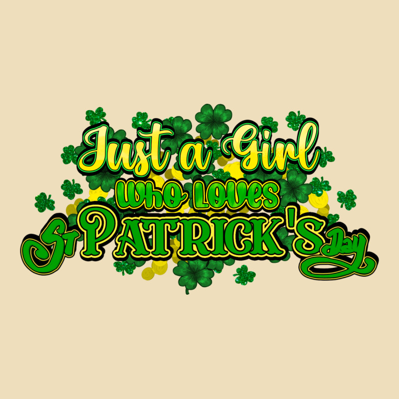 Just A Girl Who Loves St. Patrick's Day Premium Hoodie by HowdyJamesFarm | Teevron