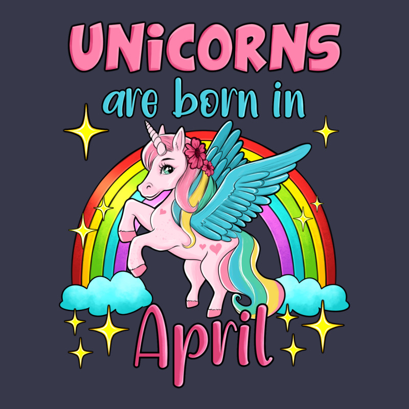 Unicorns Are Born In April Long Sleeve Tee by Jasminsmagicworld | Teevron
