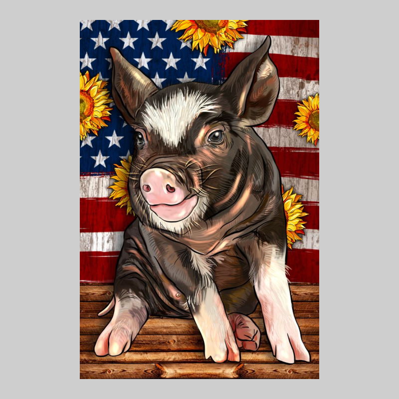 Western American Pig Premium Tee by LillyAllenDesigns | Teevron