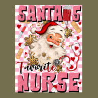 Santas Favorite Nurse Vintage Hoodie | Teevron