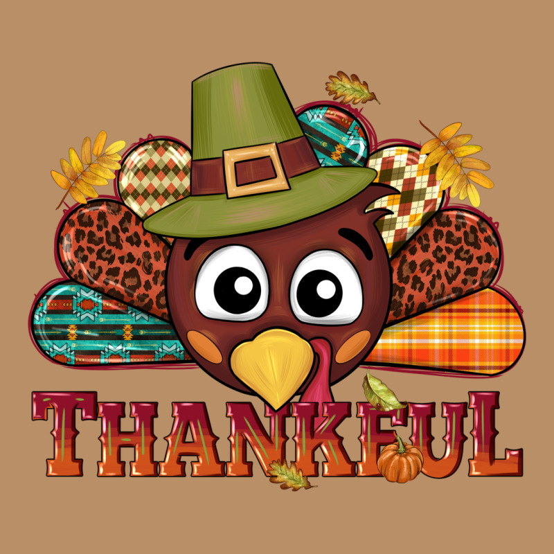 Western Thankful Thanksgiving Turkey Vintage Hoodie by NancyCooperArtShop | Teevron