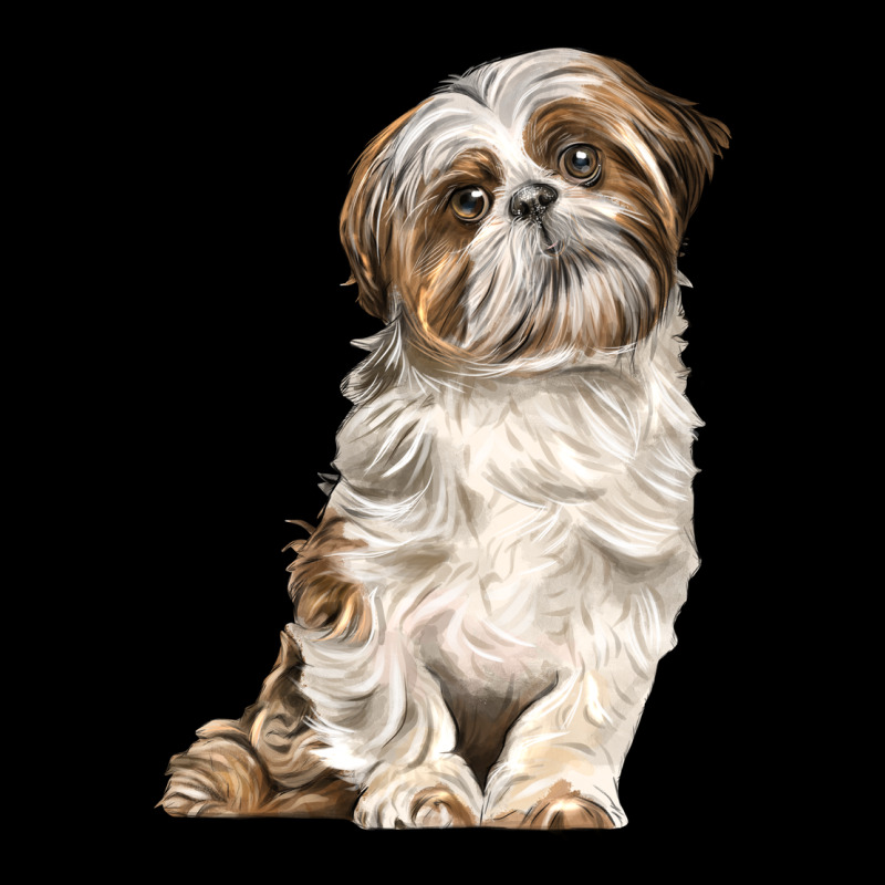 Shih Tzu Dog Ladies Tee by LillyAllenDesigns | Teevron