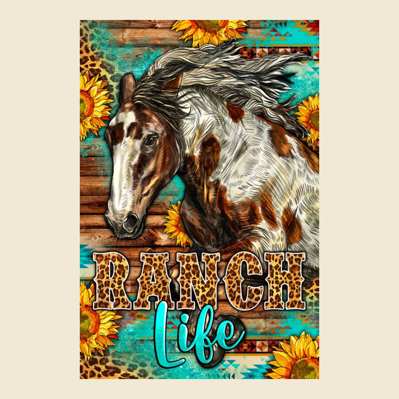 Western Ranch Life Mustang Horse Premium Tee by LillyAllenDesigns | Teevron