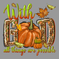 With God All Things Are Possible Vintage Hoodie | Teevron