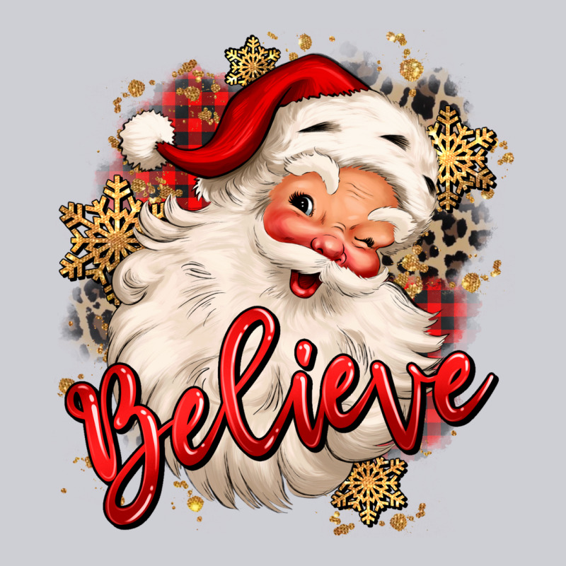 Believe Christmas Santa Claus Classic Tee by MaliasSmallBusiness | Teevron