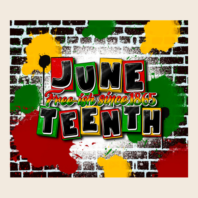 Juneteenth Free Ish Since 1865 Zipper Hoodie by CowGirlArtShop | Teevron