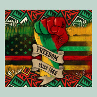 Juneteenth Freedom Since 1865 Zipper Hoodie | Teevron