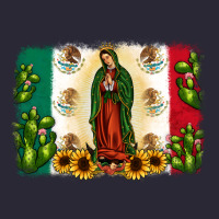 Mexican Flag Our Lady Of Guadalupe Vintage Tee | Teevron