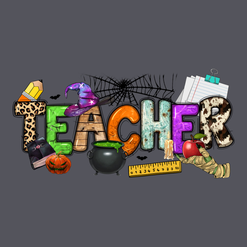 Halloween Teacher Vintage Hoodie by NancyCooperArtShop | Teevron