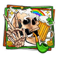 st patricks day peace skull | Teevron