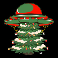 Ufo Christmas Pine Tree Heavyweight Sweatshirt | Teevron
