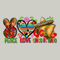 Peace Love Cinco De Mayo Heavyweight Hoodie | Teevron