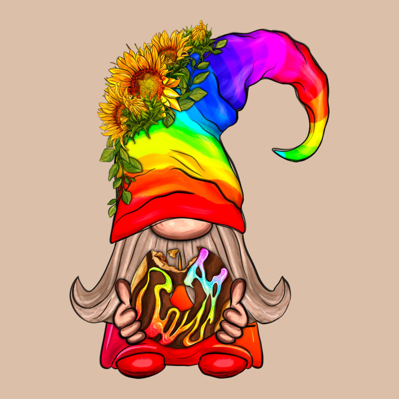Lgbtq+ Pride Gnome With Donut Urban Heavy Tee by BundleAndBundleShop | Teevron