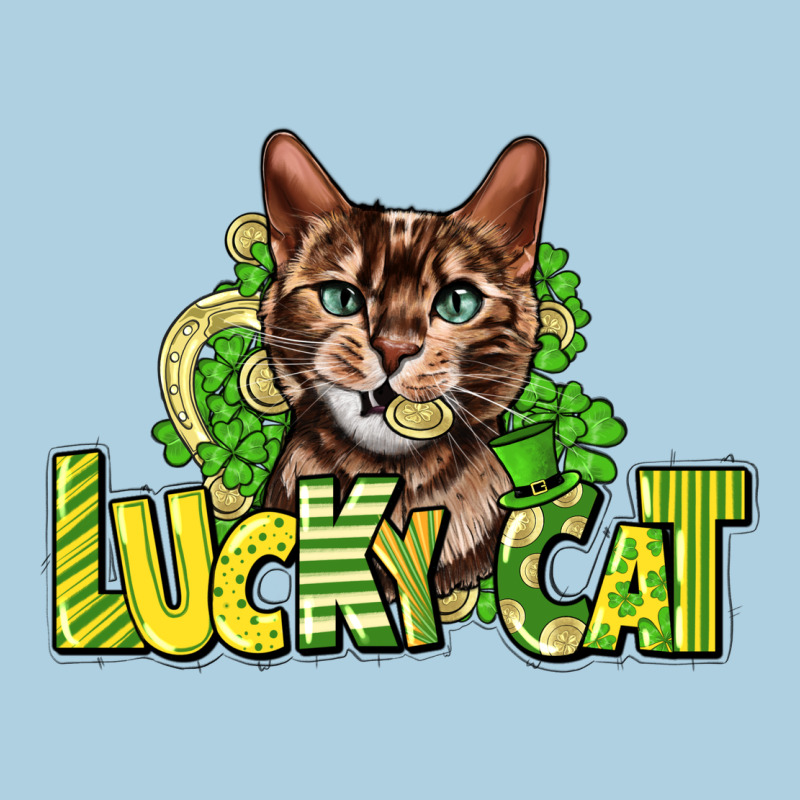 Lucky Cat St. Patrick's Premium Hoodie by HowdyJamesFarm | Teevron