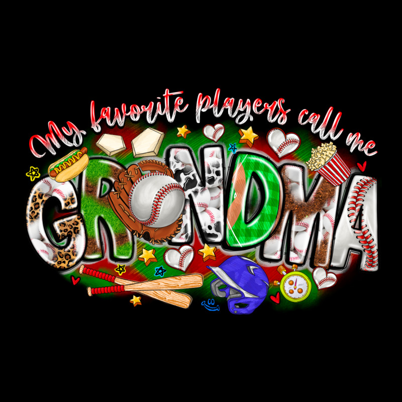 My Favorite Platers Call Me Grandma Baseball Urban Hoodie by CowhideDigitalArt | Teevron