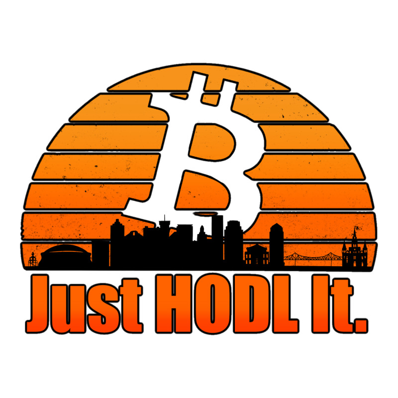 Just Hodl It New Orleans Skyline Retro Sunset Premium Tee by Jasminsmagicworld | Teevron