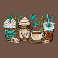 Bull Skull Coffee Cups Premium Sweatshirt | Teevron