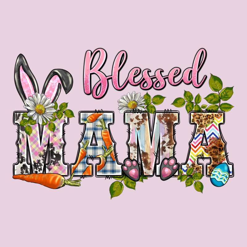 Blessed Mama Easter Ladies Tee by BarkalooDesign | Teevron