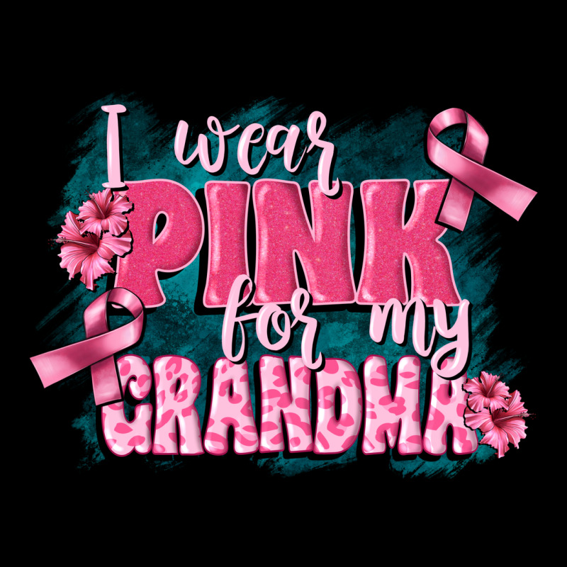 I Wear Pink For My Grandma Premium Sweatshirt by FaDigitalArtStudio | Teevron