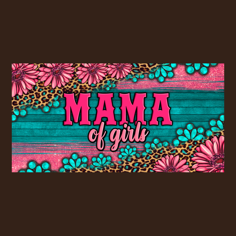 Pink Roses Mama Of Girls License Plate Heavy Core Tee by Artiststas | Teevron