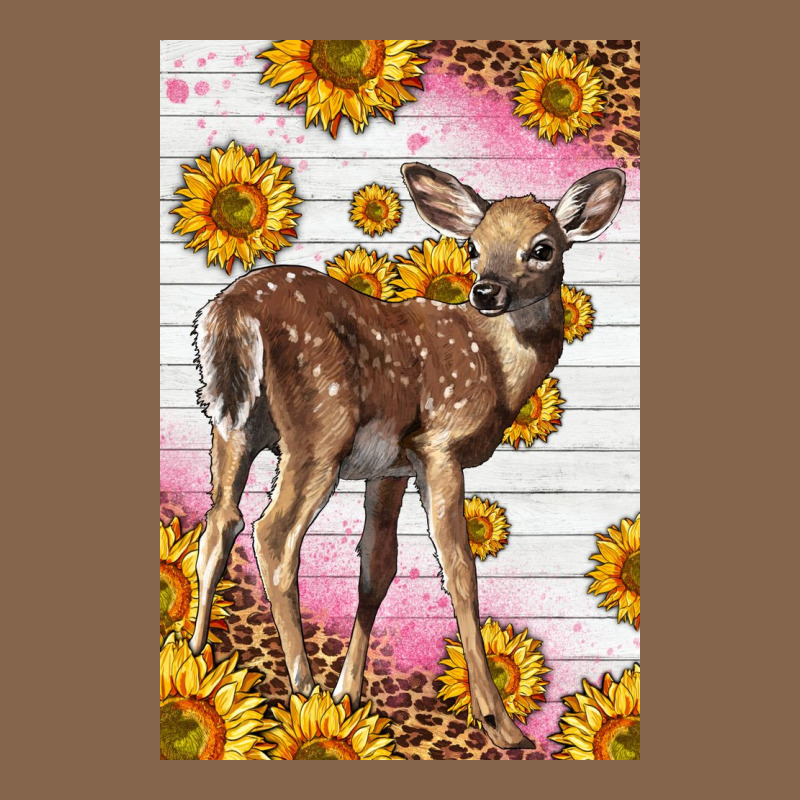 Western Cute Baby Deer Fawn Premium Tee by LillyAllenDesigns | Teevron