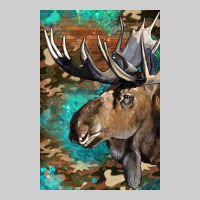 Western Camo Moose Premium Tee | Teevron