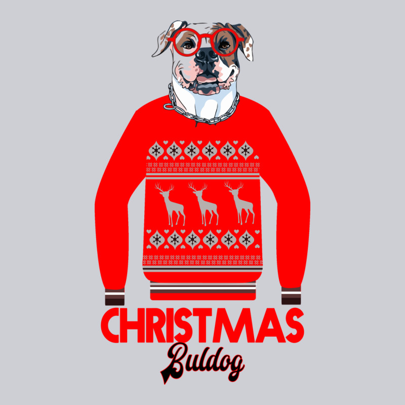 Christmas Buldog Heavyweight Sweatshirt by Bettercallsaul | Teevron
