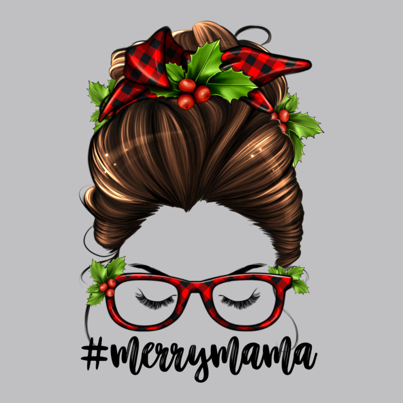Christmas Merry Mama Long Sleeve Tee by Jasminsmagicworld | Teevron