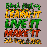 Black History Learn It Live It Make It 365 Days A Vintage Hoodie | Teevron