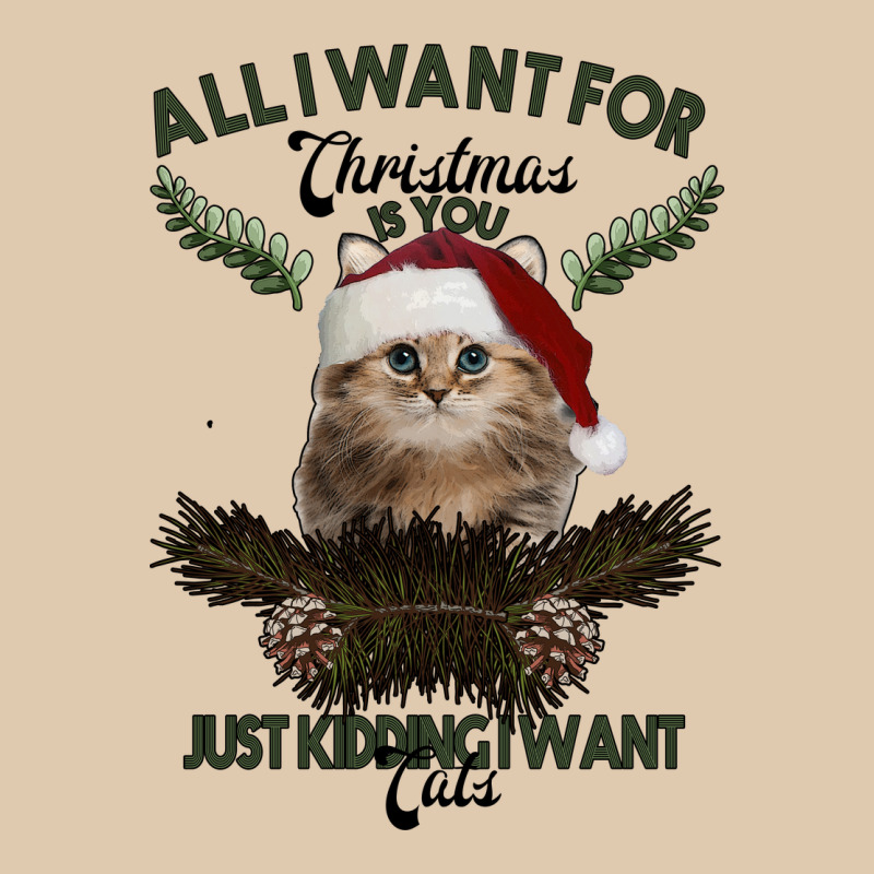 All I Want For Christmas Is You Just Kidding I Want Cats Heavyweight Sweatshirt by Bettercallsaul | Teevron