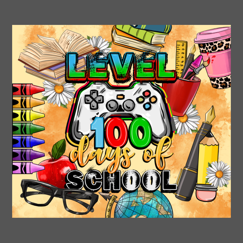 Level 100 Days Of School Zipper Hoodie by CowGirlArtShop | Teevron