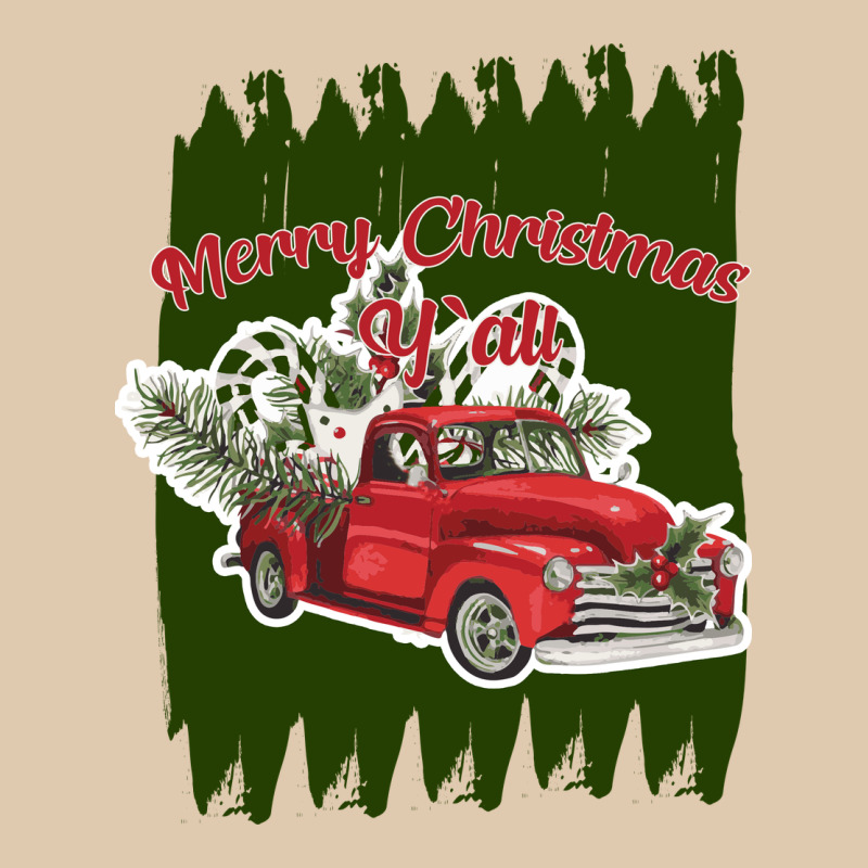 Merry Christmas Y'all Truck Heavyweight Sweatshirt by Bettercallsaul | Teevron