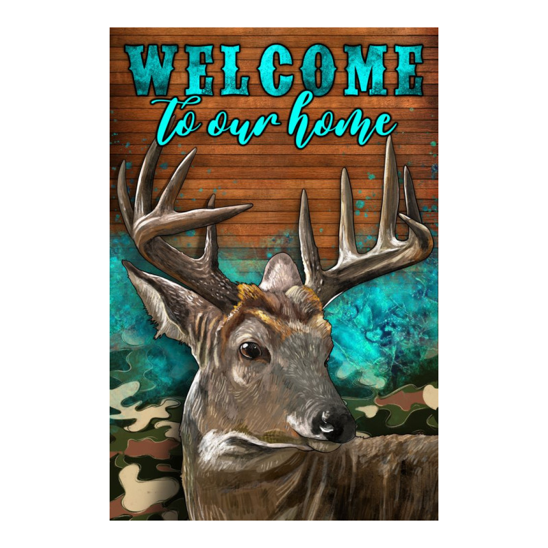 Western Buck Deer Garden Premium Tee by LillyAllenDesigns | Teevron