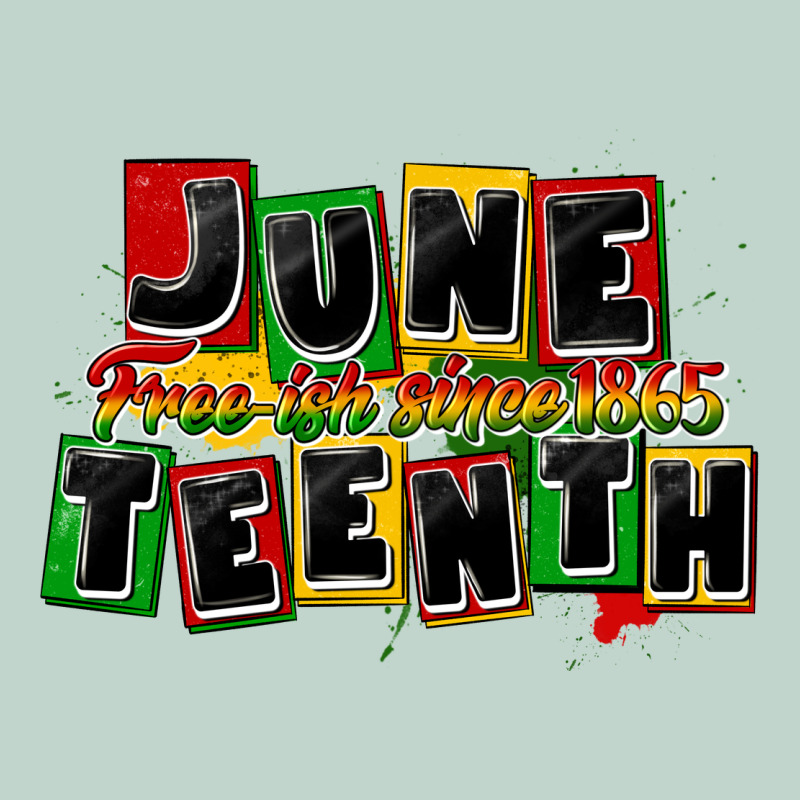 Juneteenth Freeish Since 1865 Zipper Hoodie by CowGirlArtShop | Teevron