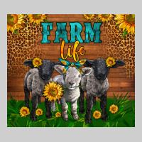 Western Baby Sheeps Farm Life Garden Premium Tee | Teevron