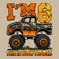 I'm Six This Is How I Roll Monster Truck Birthday Long Sleeve Tee | Teevron