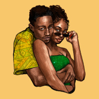 Black Couple Vintage Hoodie | Teevron