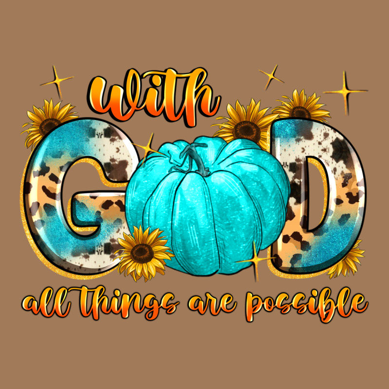 With God All Things Are Possible Classic Tee by MaliasSmallBusiness | Teevron