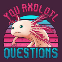 You Axolotl Questions 80's Retro Sunset Premium Tee | Teevron