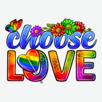 Pride Lgbtq+ Choose Love Urban Heavy Tee | Teevron