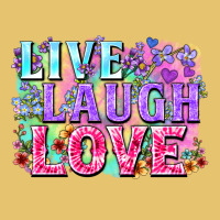 Live Laugh Love Hippie Valentine's Day Premium Sweatshirt | Teevron