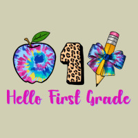 Hello First Grade Tie Dye 3200x2400 Heavy Core Tee | Teevron