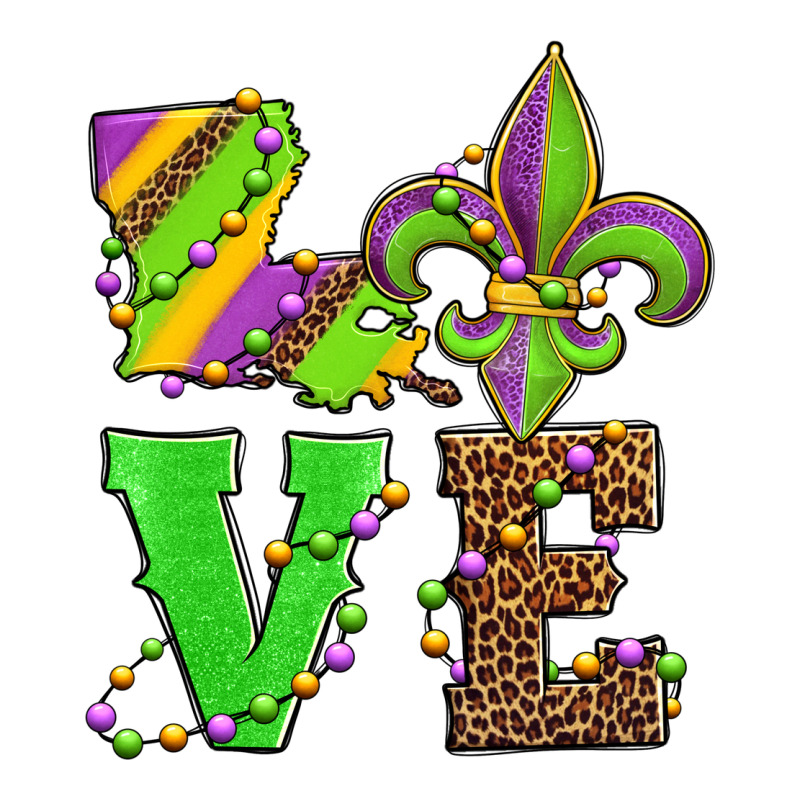 Love Mardi Gras Premium Tee by Jasminsmagicworld | Teevron