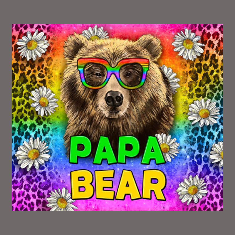 Western Papa Bear Lgbtq+ Tumbler Urban Heavy Tee by BundleAndBundleShop | Teevron