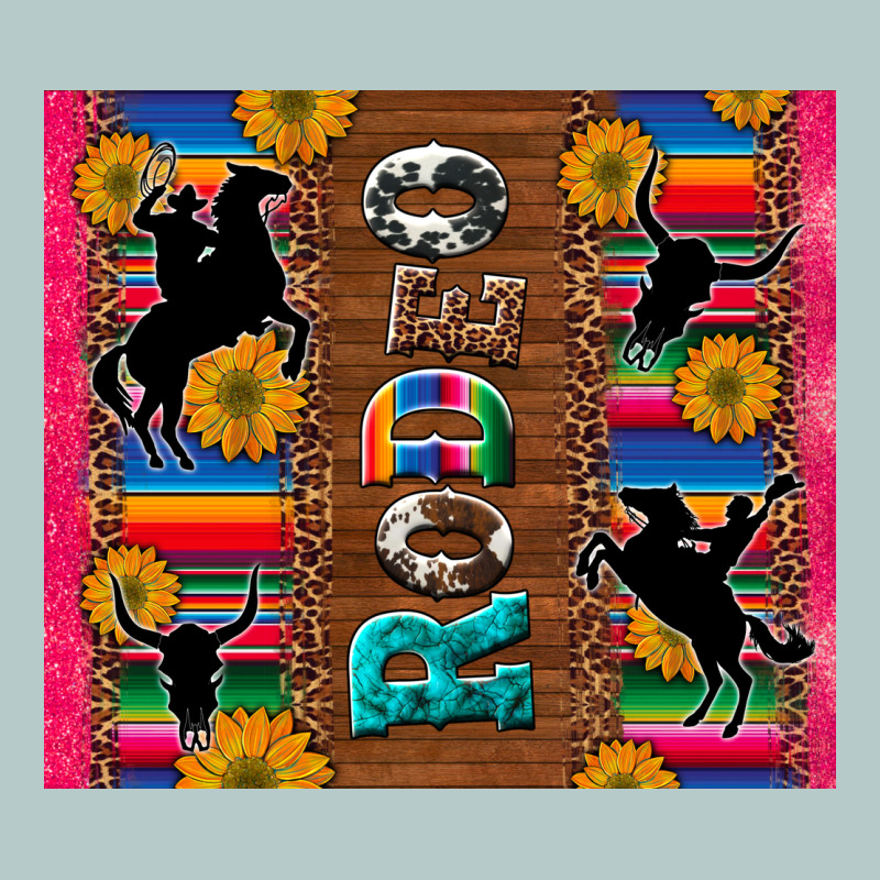 Rodeo Serape Leopard Glitter Heavy Core Tee by Artiststas | Teevron