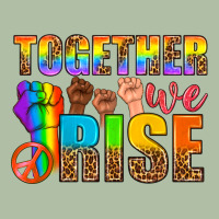 Western Lgbtq+ Together We Rise Urban Heavy Tee | Teevron