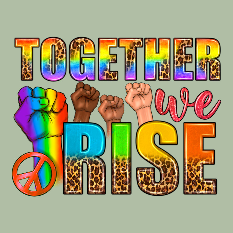 Western Lgbtq+ Together We Rise Urban Heavy Tee by BundleAndBundleShop | Teevron